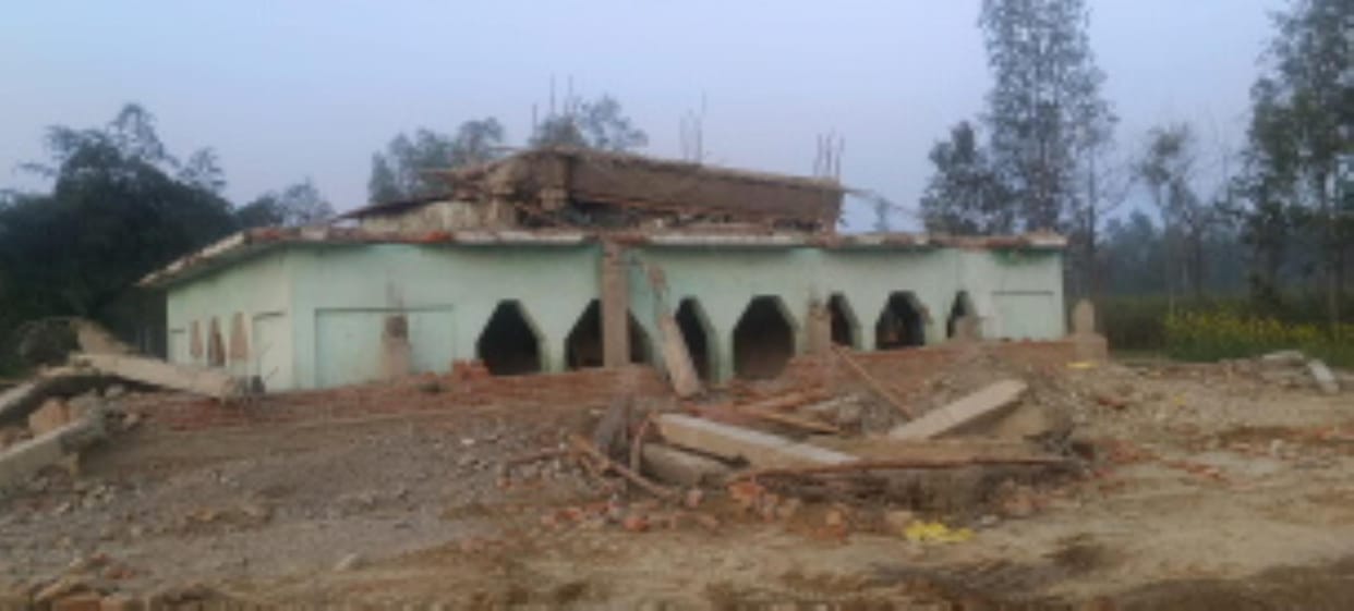 complete demolition without permission