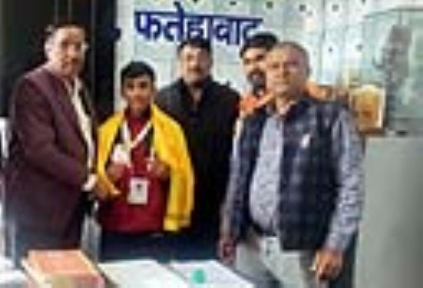 DEO welcomed bronze medal winner Kapish Kaushik