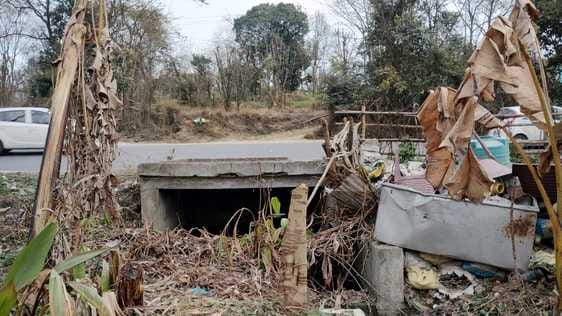 The ancient stepwell is not being renovated in Didwin village.
