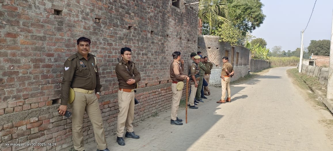 Tension over rape and murder of a teenager, police on alert at every corner