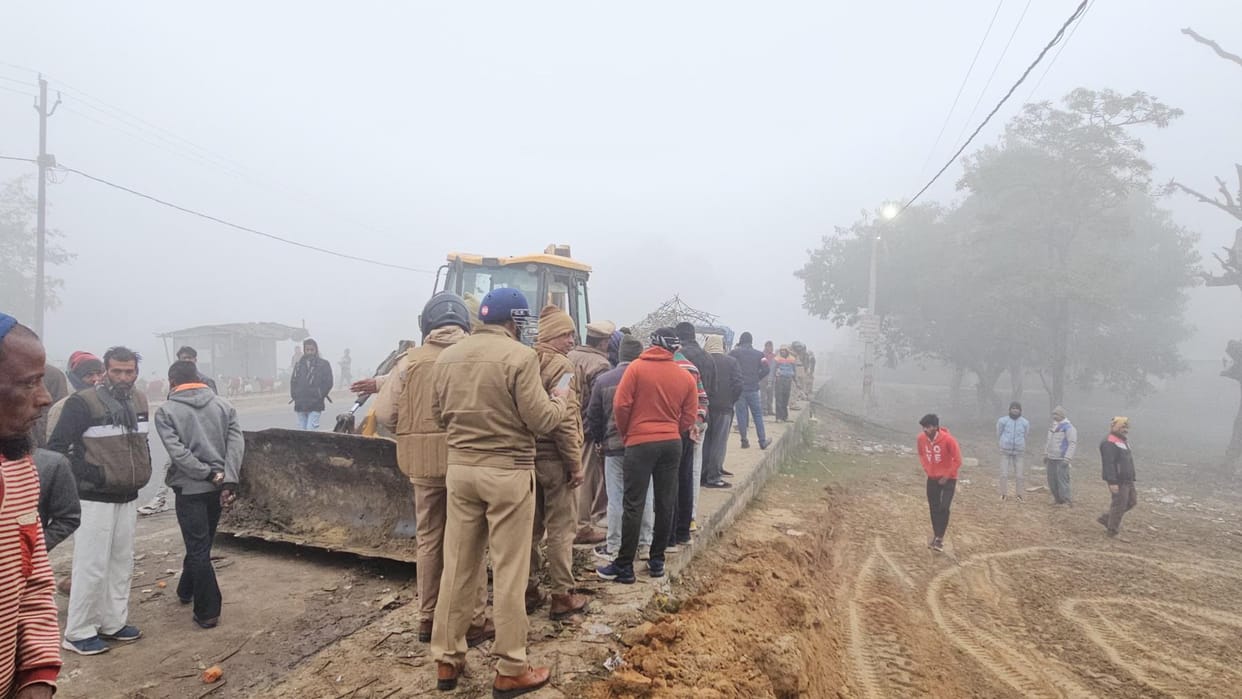Encroachment removed from pond land