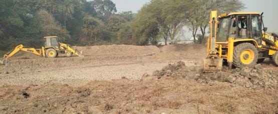 Digging started for seven ponds spread over 55 bighas