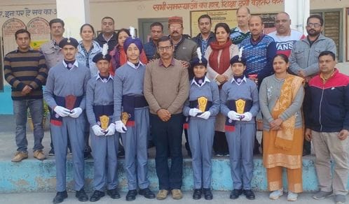 Five children of Raipur Maidan School had excellent performance