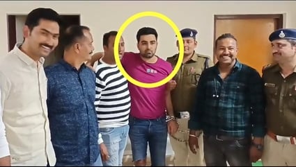 Salman, a criminal carrying a reward of Rs 60,000, was caught by the police