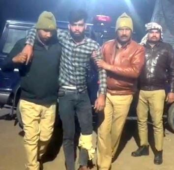 Two criminals arrested in encounter, third absconding