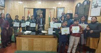 Winners honored in painting competition