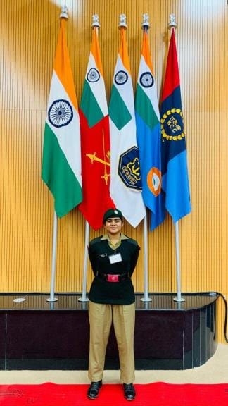 NCC cadet scholar honored in Republic Day camp