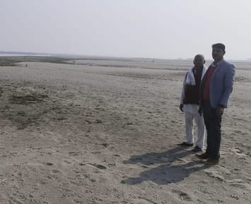 Mining officer inspected Yamuna to stop illegal mining