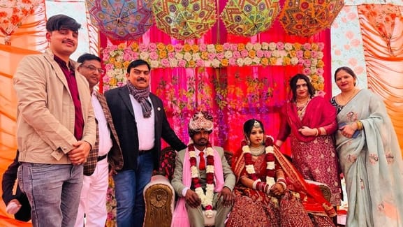Marriage of a needy daughter who lost her parents during the Corona period