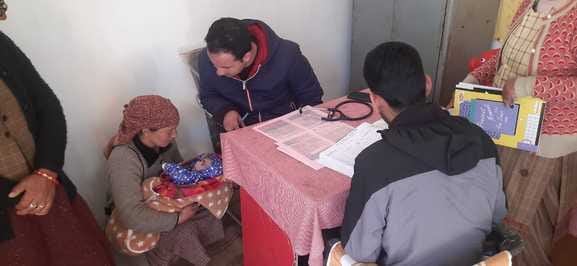Health of 95 people checked in Juhad