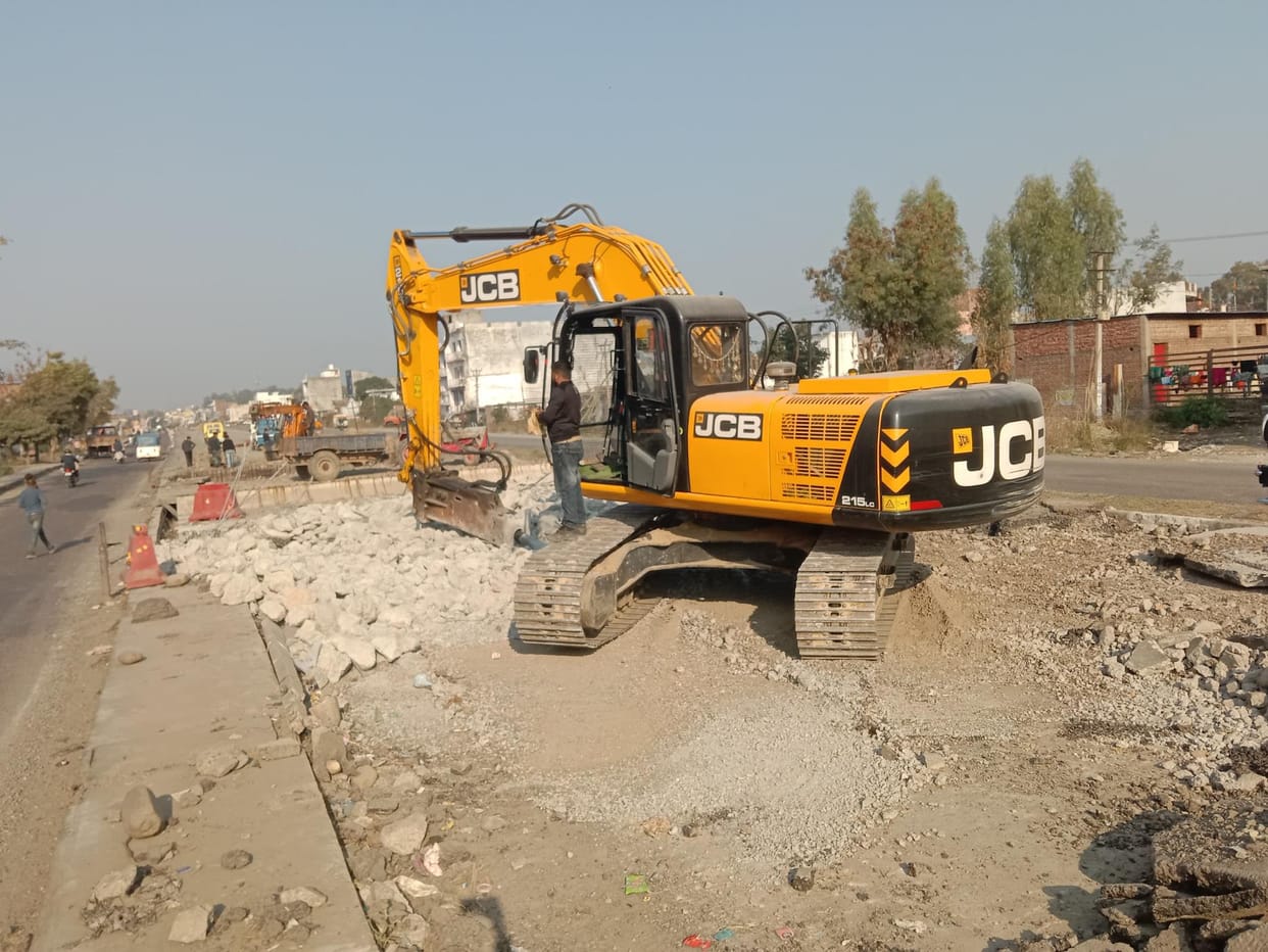 Work of Fly Over Start in Kalibadi