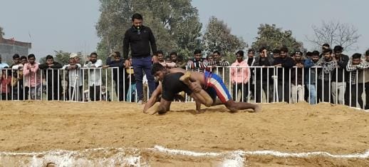 55 pairs of wrestlers tried their best in Maghar Mahotsav