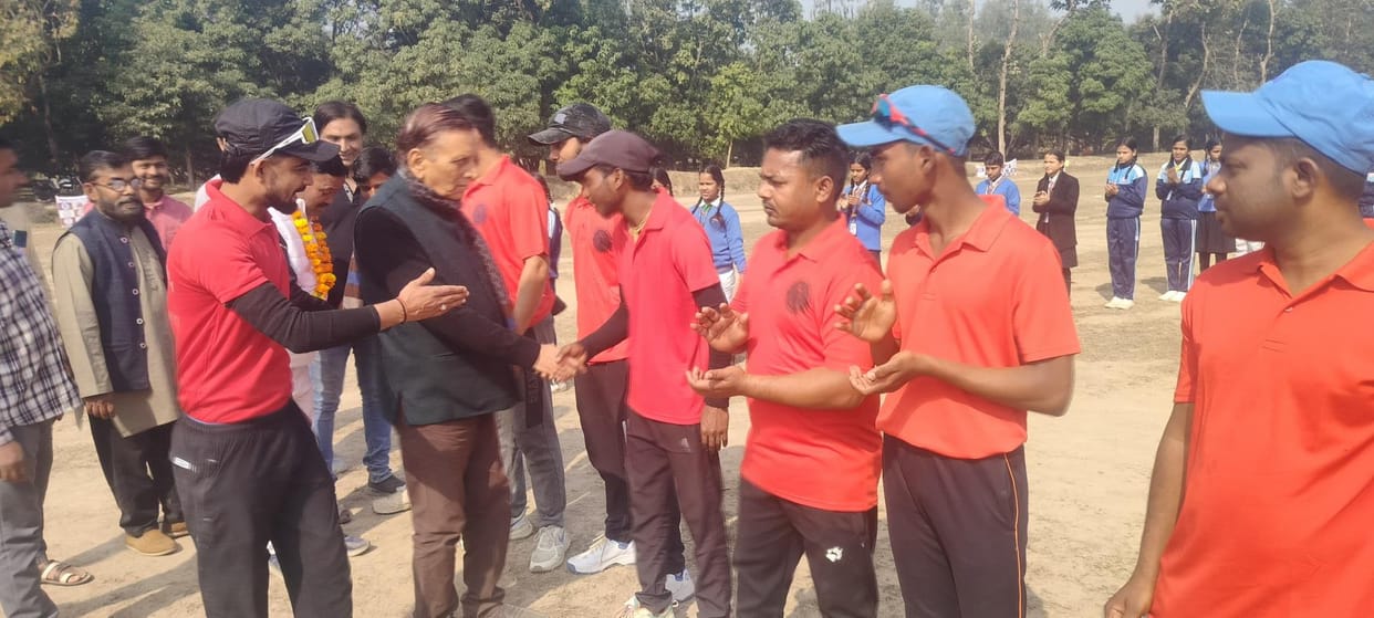 Pioneer's team won by five runs in the inaugural match.
