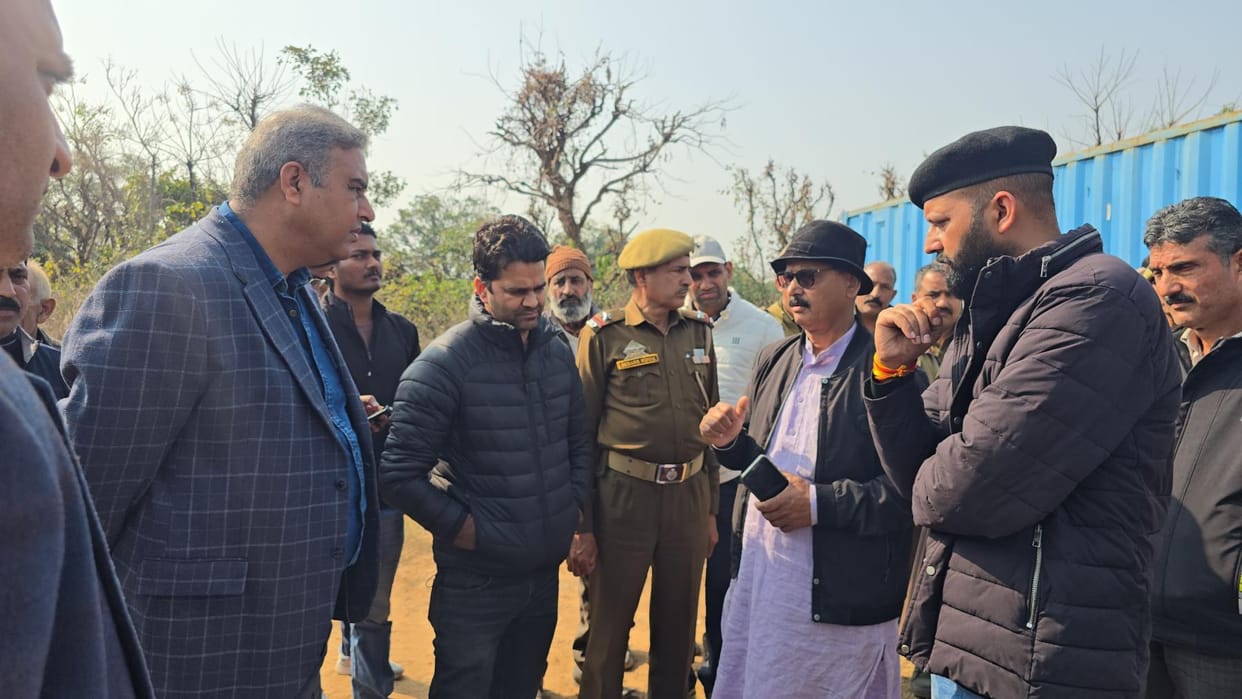 Peoples Oppose of Tree Cutting in Industrial Area of Kathua