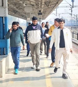 Gorakhpur-Mailani Express will reach Pilibhit from February 2, Senior DCM inspected the arrangements