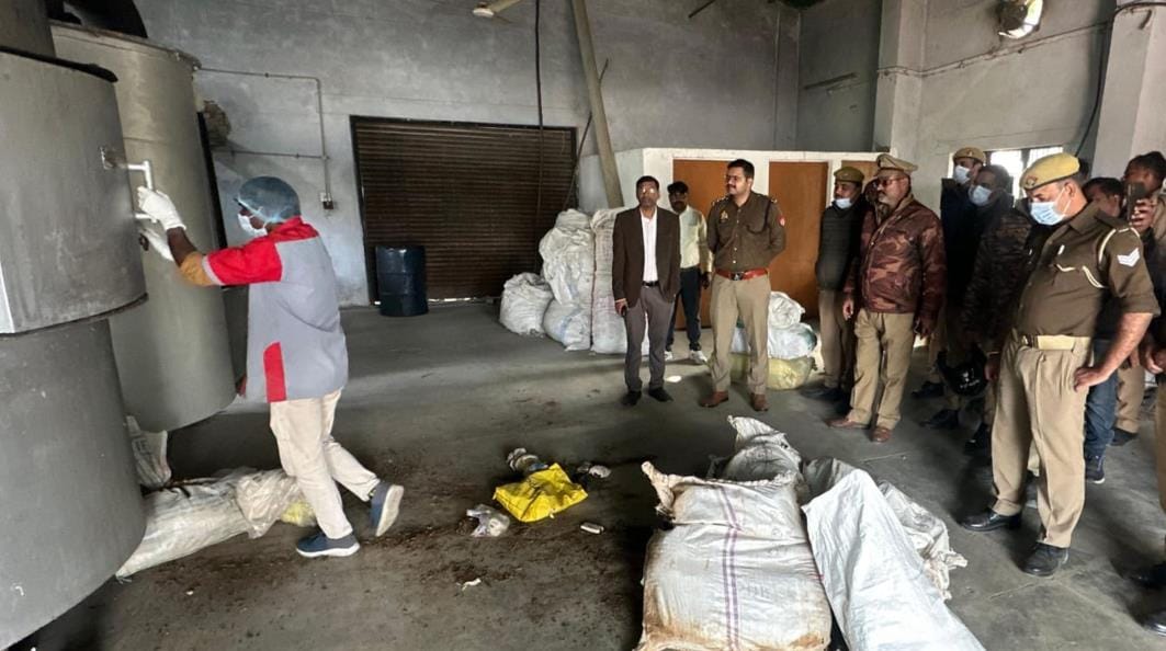 Police destroyed drugs worth five and a half crores