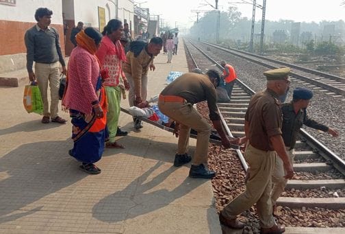 Devotee returning from Kumbh falls ill in train, admitted
