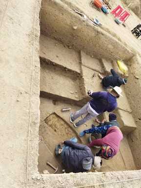 Important pottery found by researchers at Kurdi mound