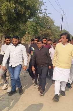 Municipal corporation government reached Ghopla village on threat of exposing corruption