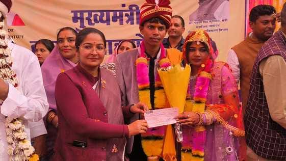 Maihar: 329 couples tied the knot in Chief Minister's mass forum for girl marriage.