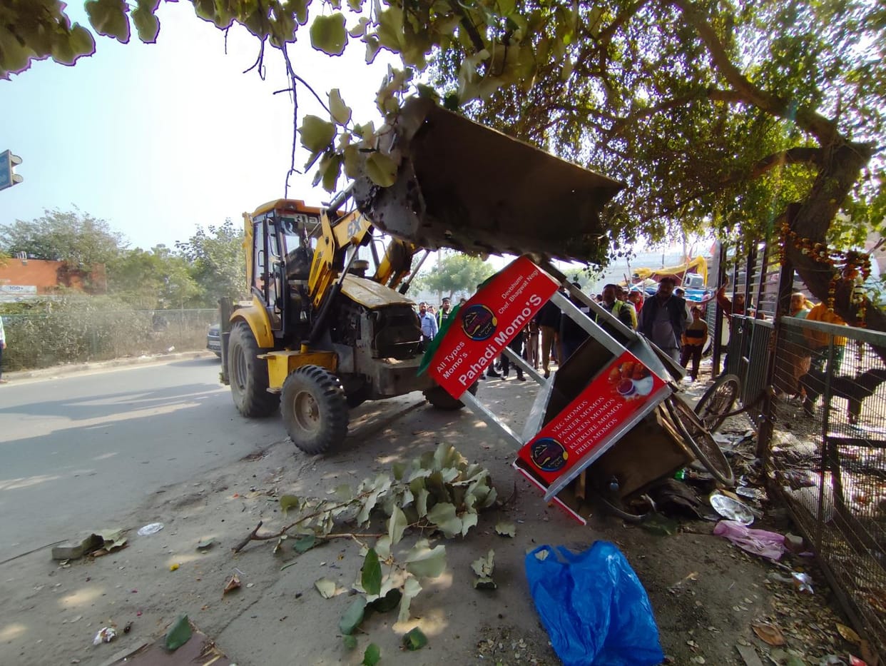 Encroachment removed from 30 km road in three days