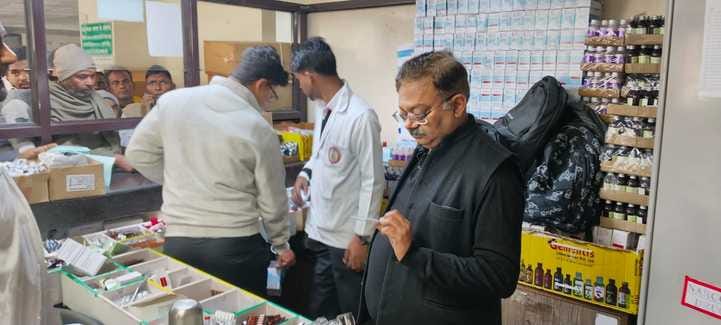 CMO checked the system during inspectionCMO checked the system during inspection