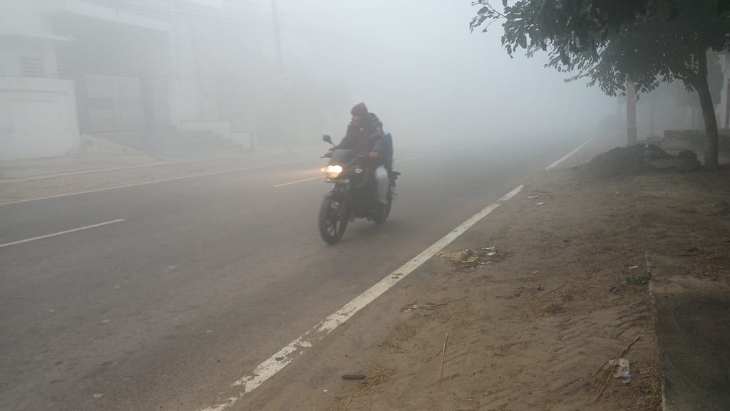Fog became a problem, night again after morning
