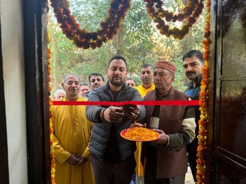 MLA inaugurated Gram Sudhar Sabha office