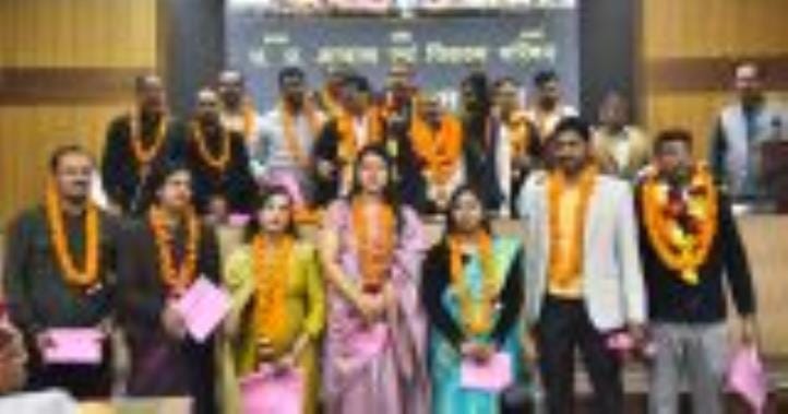 Rishi became president and general secretary Rajendra