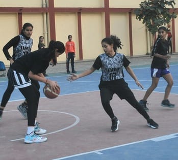 Players gave trial for basketball competition