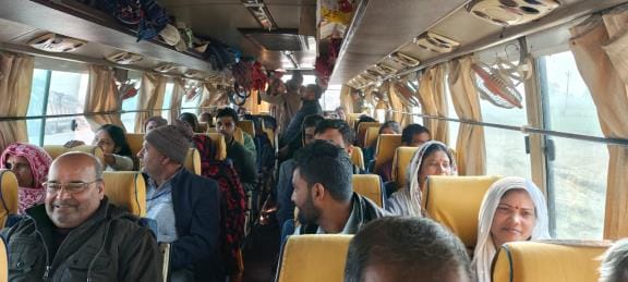 Stuck in traffic for 20 hours, not allowed to go to Ayodhya