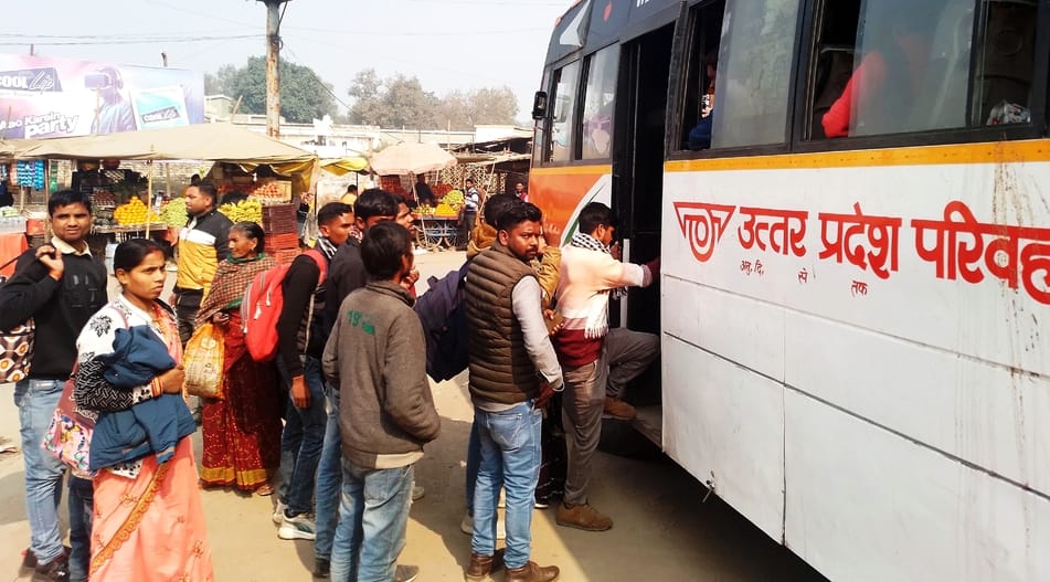 Long route buses missing...trains crowded, 1700 extra tickets soldLong route buses missing...trains crowded, 1700 extra tickets sold