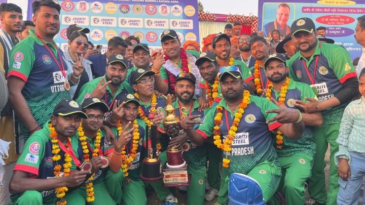 agra news handicap cricket tournament