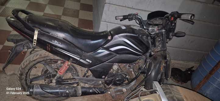 A youth who came to the fair on a bike stolen from a policeman was arrested