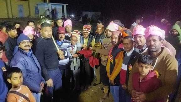 Mukesh Dhawal won the title of great gardener