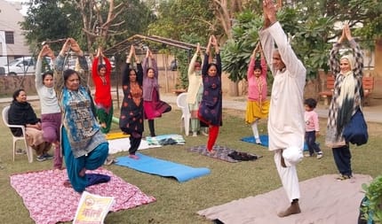 Five-day free yoga camp inaugurated