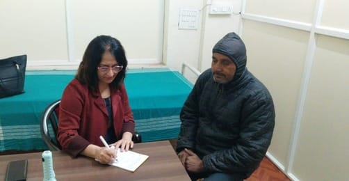 82 people got their health checked in the camp
