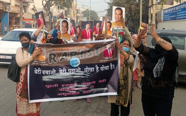 Kasauli rape case: A woman claiming to be the victim's friend took out a protest march for justice