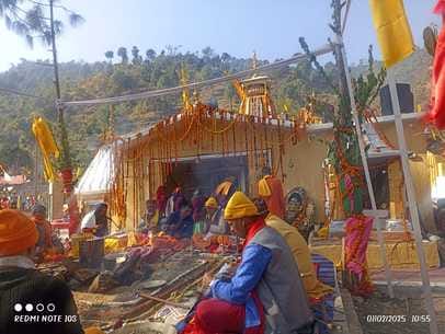 Migrants also participated in the rituals of Maa Indrasani Devi