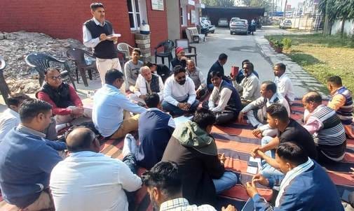 Employees of Public Health Department angry at the attitude of officials, announced three days of agitation