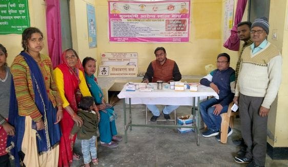 At some places in Arogya Mela, locks were found and at some places there were no doctors