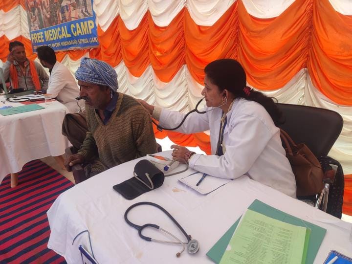 CRPF Organised Medical Checkup Camp