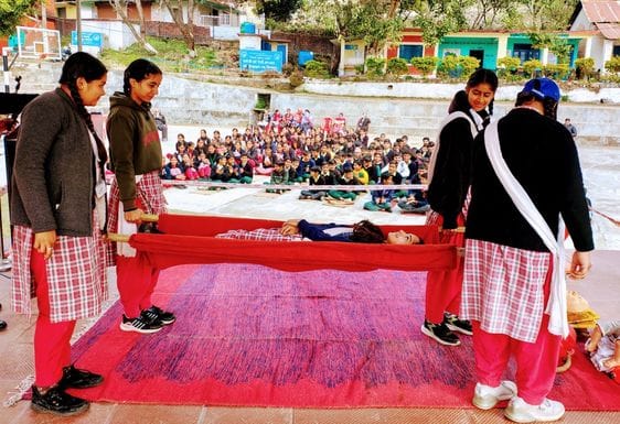 NDRF made children aware about disaster