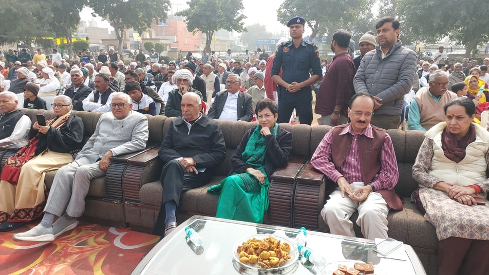 Chhotu Ram birth anniversary celebrated with great pomp in Chhotu Ram Park
