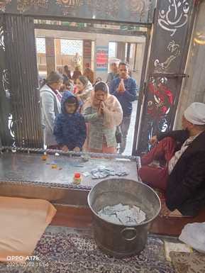 The temple complex echoed with the cheers of Baba Balak Nath on Vasant Panchami.