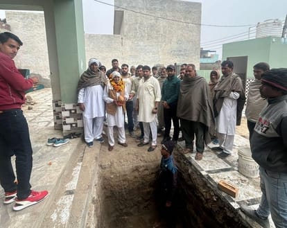 Library will be built with Rs 42 lakhs, District Councilor started the work