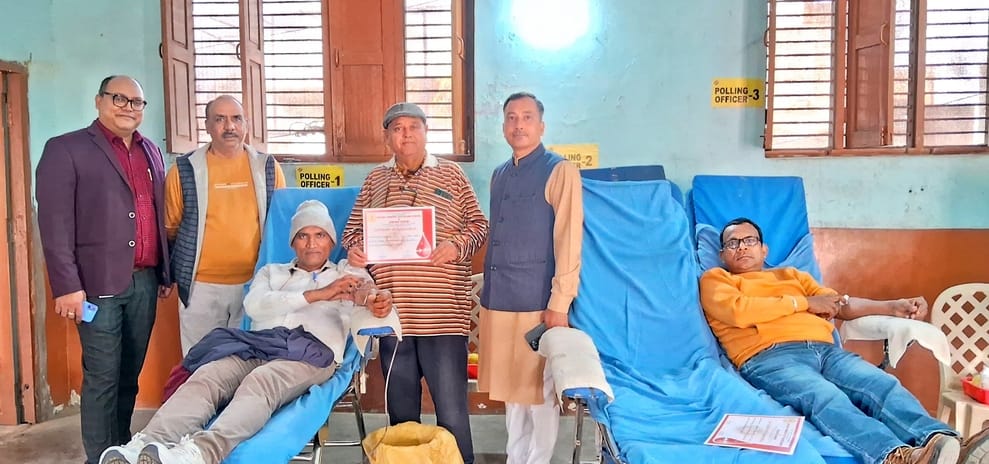 110 people got their health checked in the mega camp