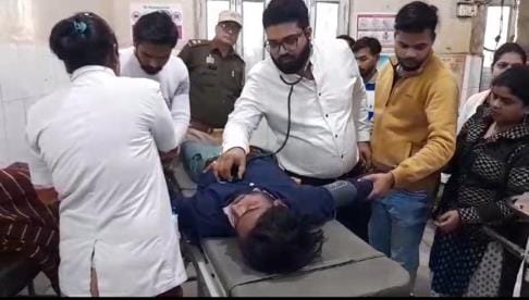 Prisoner tried to commit suicide by hanging himself in the district jail