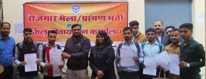 Nine youth were given employment in the fair