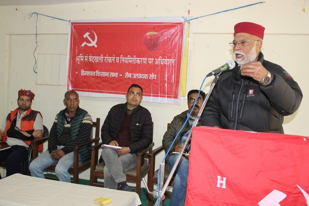 There is a ban on eviction of farmers and gardeners, the government should give two biswa land to the landless.